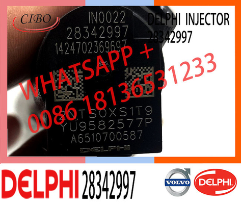 Asli 28342997 28348371 A6510704987 Common Rail Fuel Injector untuk Mercedes Benz Delphi R00002D EJBR00002D 6510700